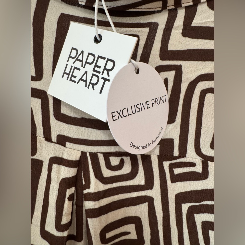 Geometric Patterned Mini Dress - Picture 7 of 11